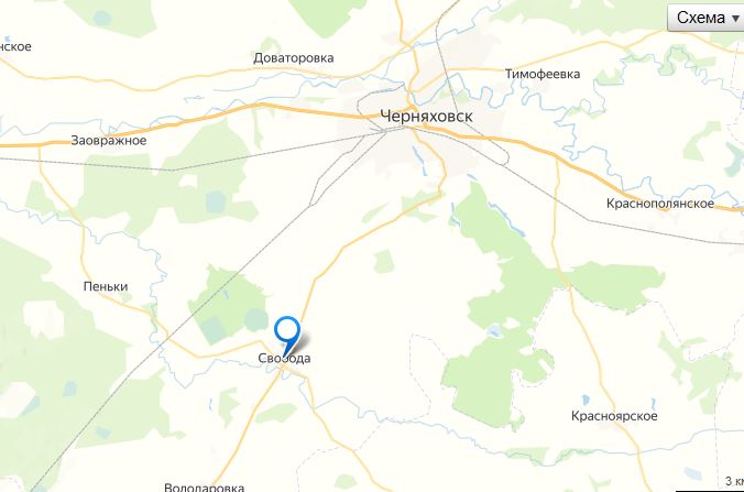 Схема проезда
